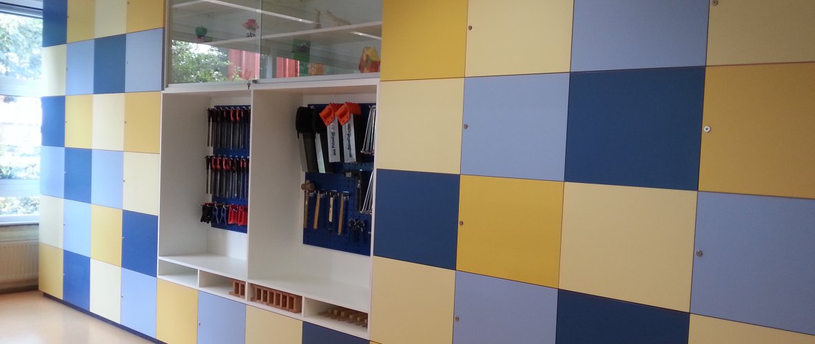 Meubelen op maat voor scholengemeenschap De Noordgouw
