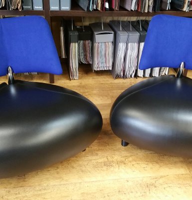 Herstoffering Leolux Pallone stoelen