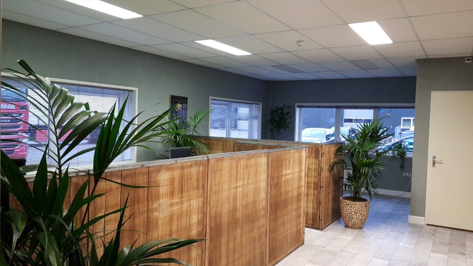 Kantoorinterieur op maat voor Vosbergen Transport